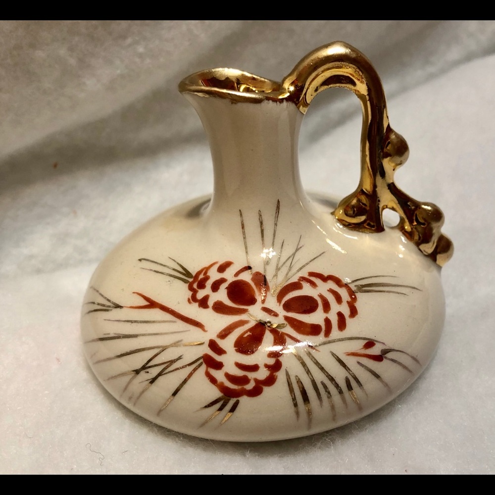 ANTIQUE RARE PIECE BEAUTIFUL OIL PITCHER/BUDVASE